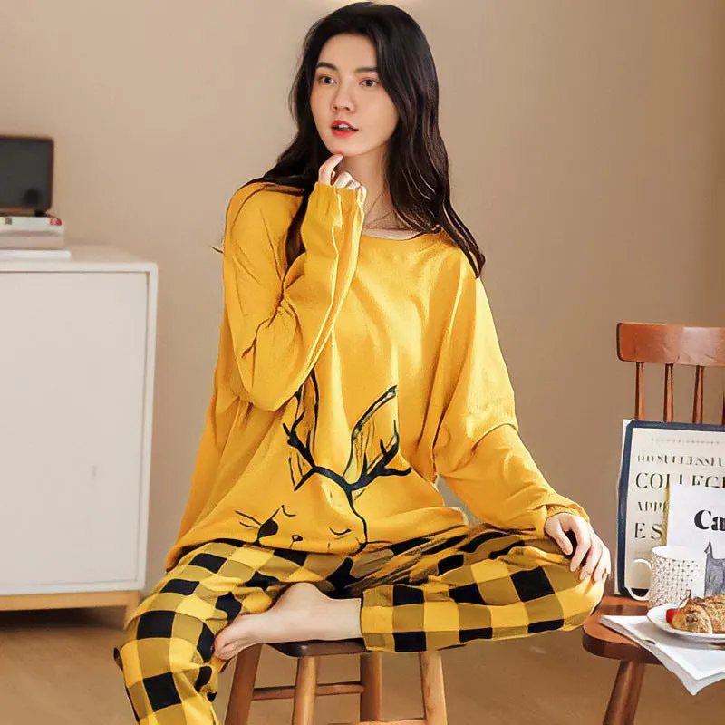 Designer Print Two-piece Lounge Sets