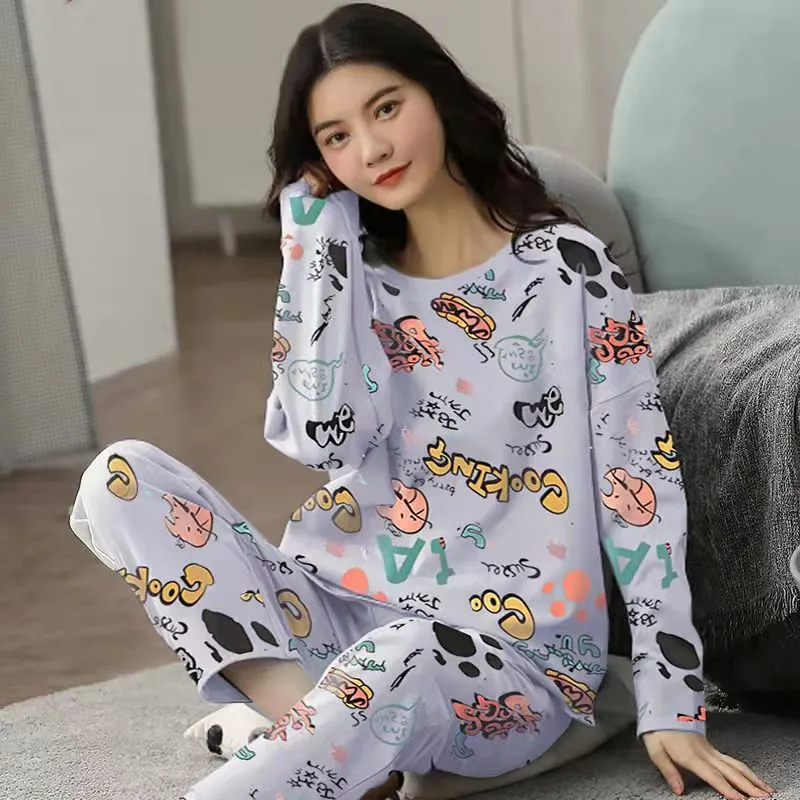 Designer Print Two-piece Lounge Sets