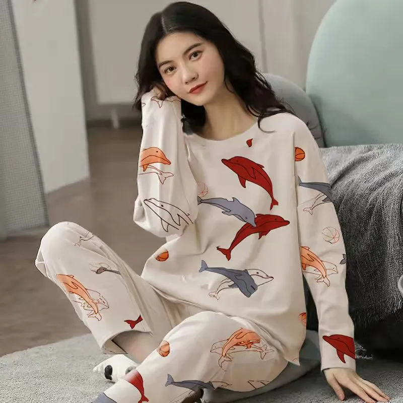 Designer Print Two-piece Lounge Sets