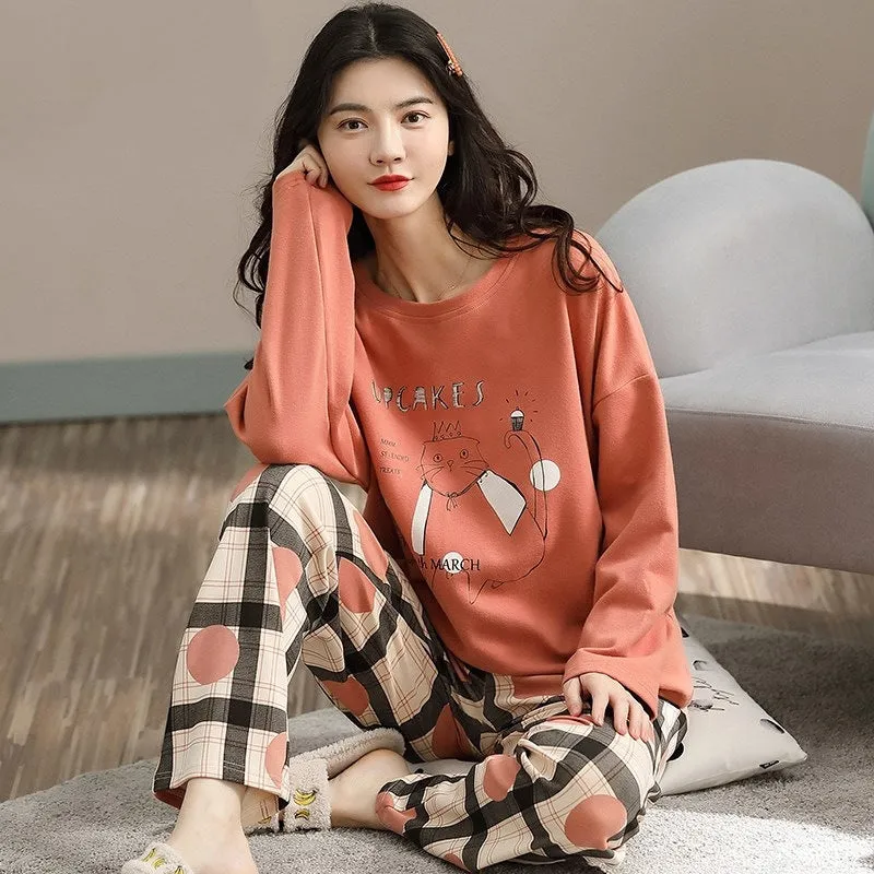 Designer Print Two-piece Lounge Sets