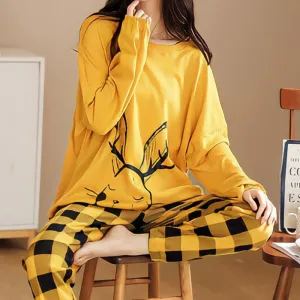 Designer Print Two-piece Lounge Sets