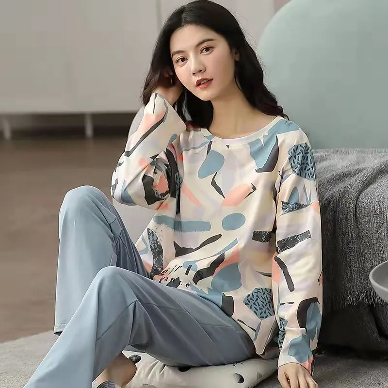 Designer Print Two-piece Lounge Sets