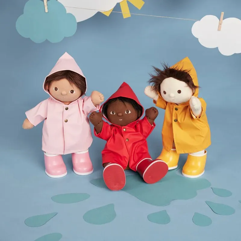 Dinkum Doll Rainy Play Set - Yellow