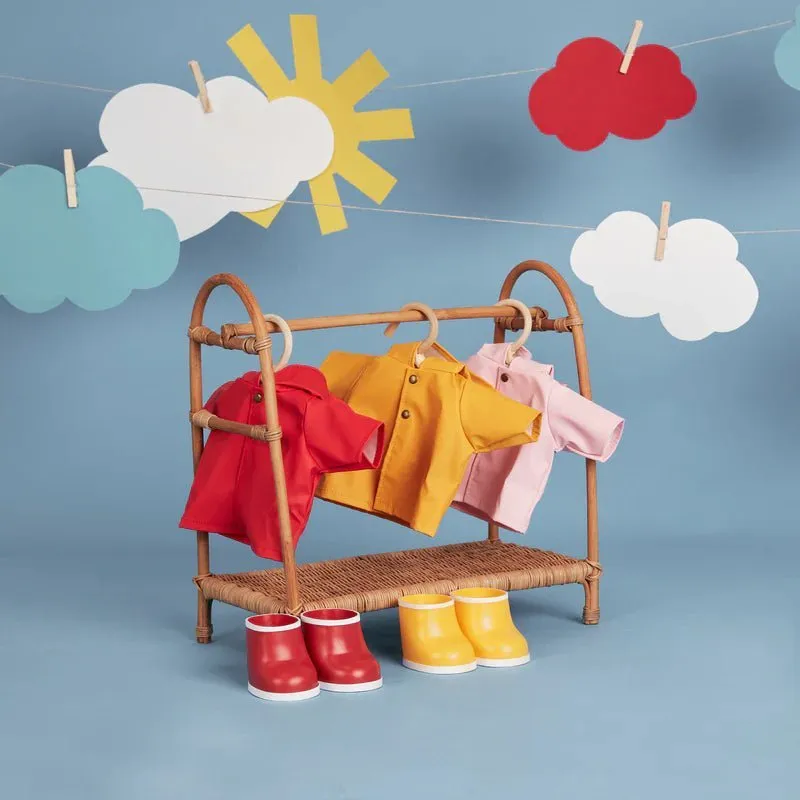 Dinkum Doll Rainy Play Set - Yellow