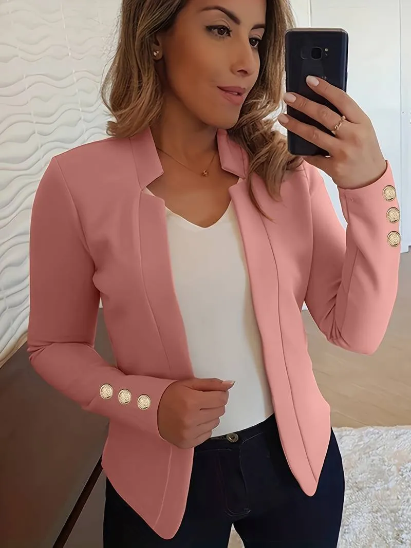 Elena – Effortless Elegance Women’s Open Blazer