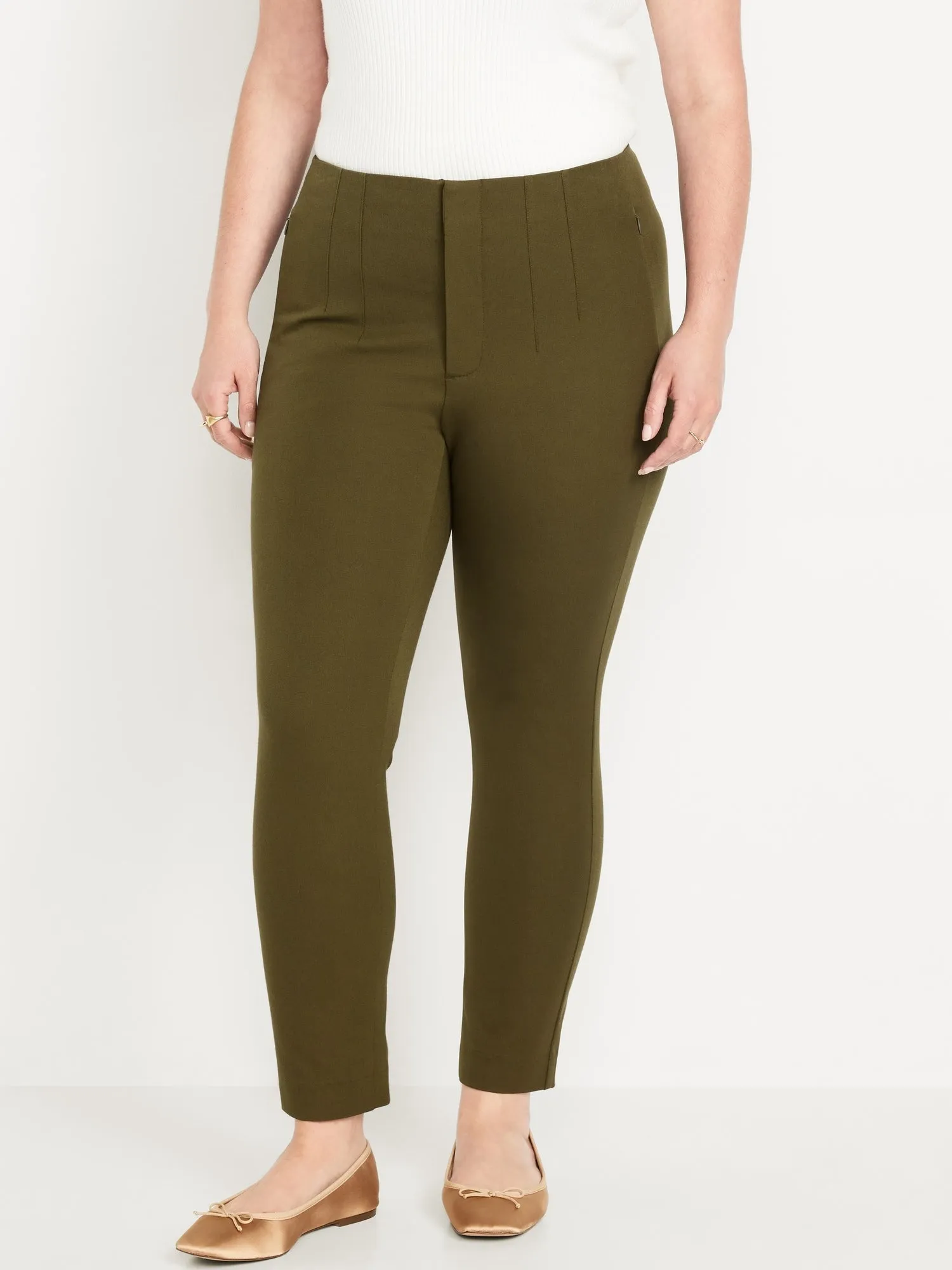 Extra High-Waisted Polished Pixie Skinny Pants