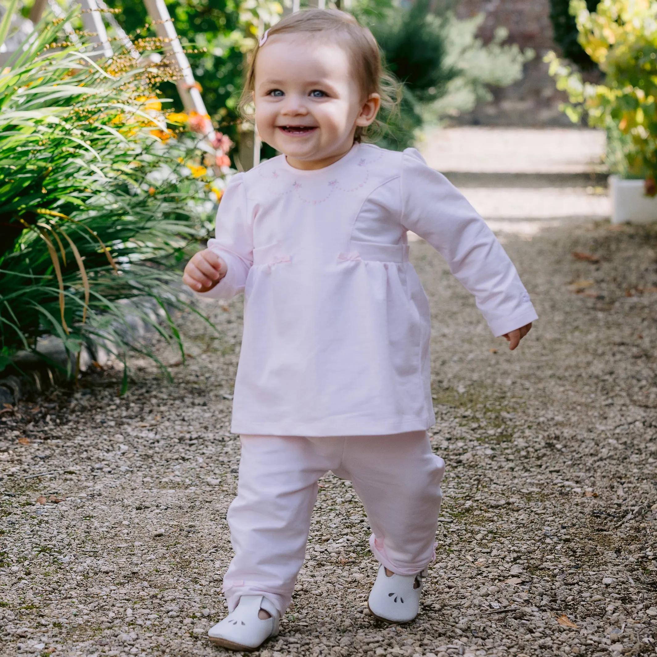 Farah Pretty Pink Girls Trouser Set