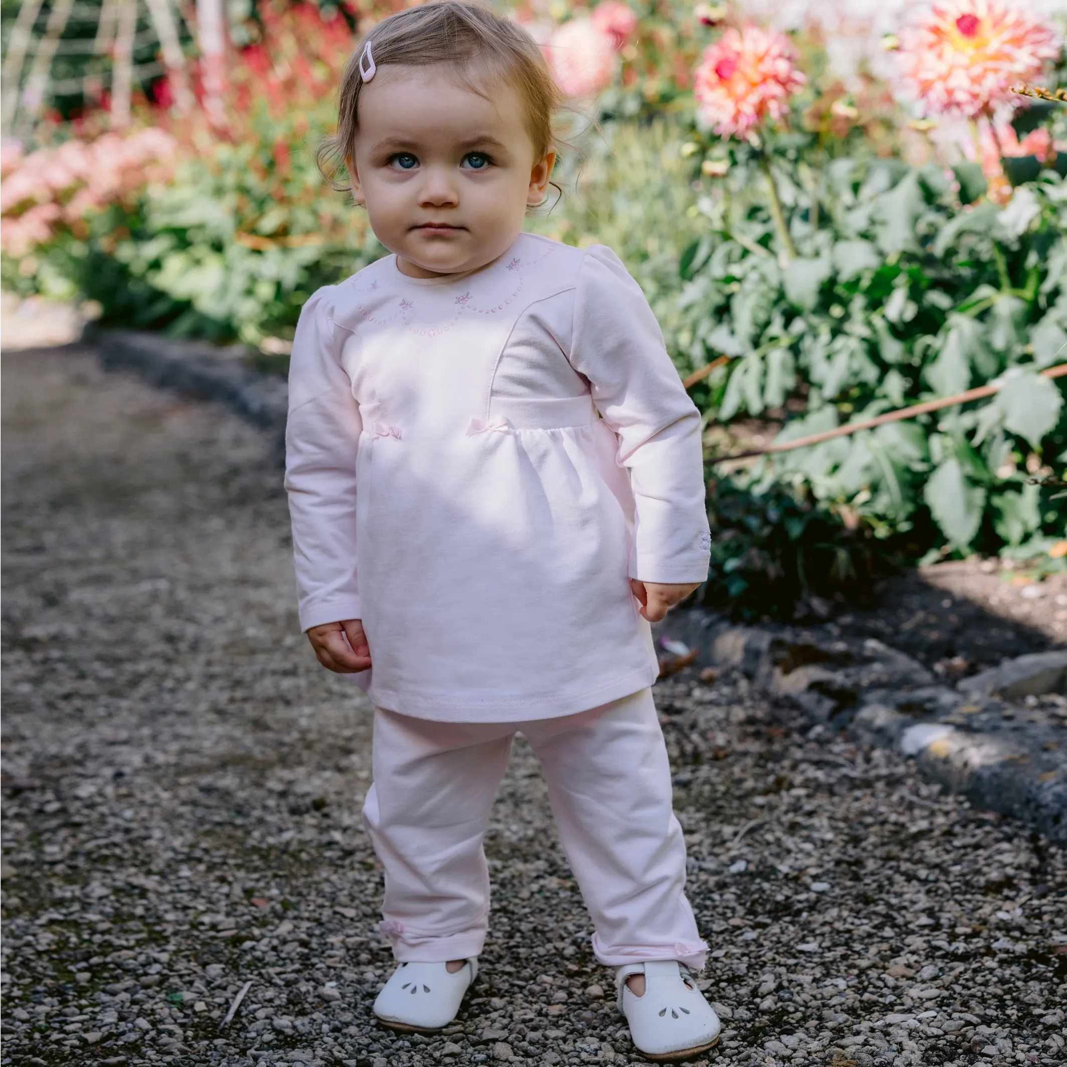 Farah Pretty Pink Girls Trouser Set