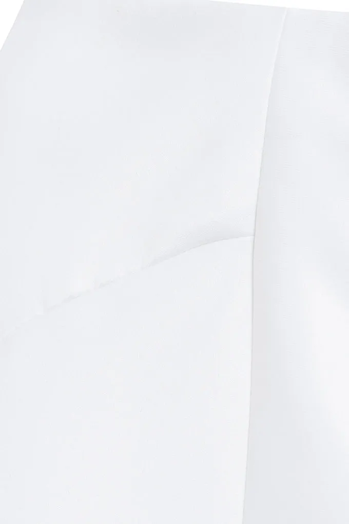 Flared midi skirt