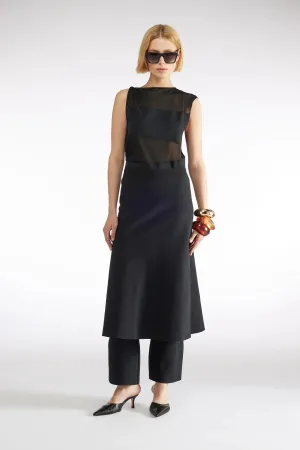 Flared Skirt - Black
