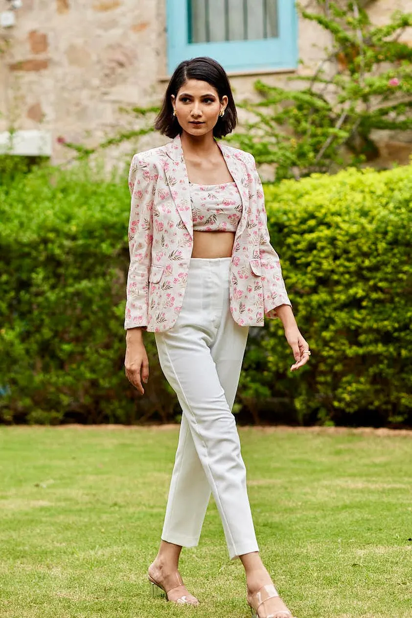 Gardenia Tranquil Blazer