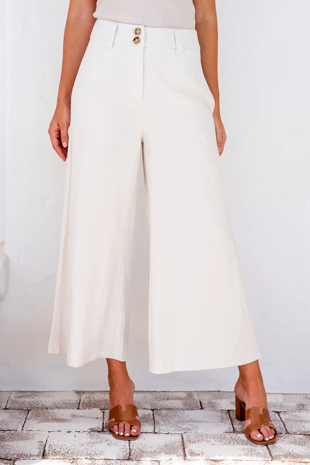 Gliston Pants - Beige