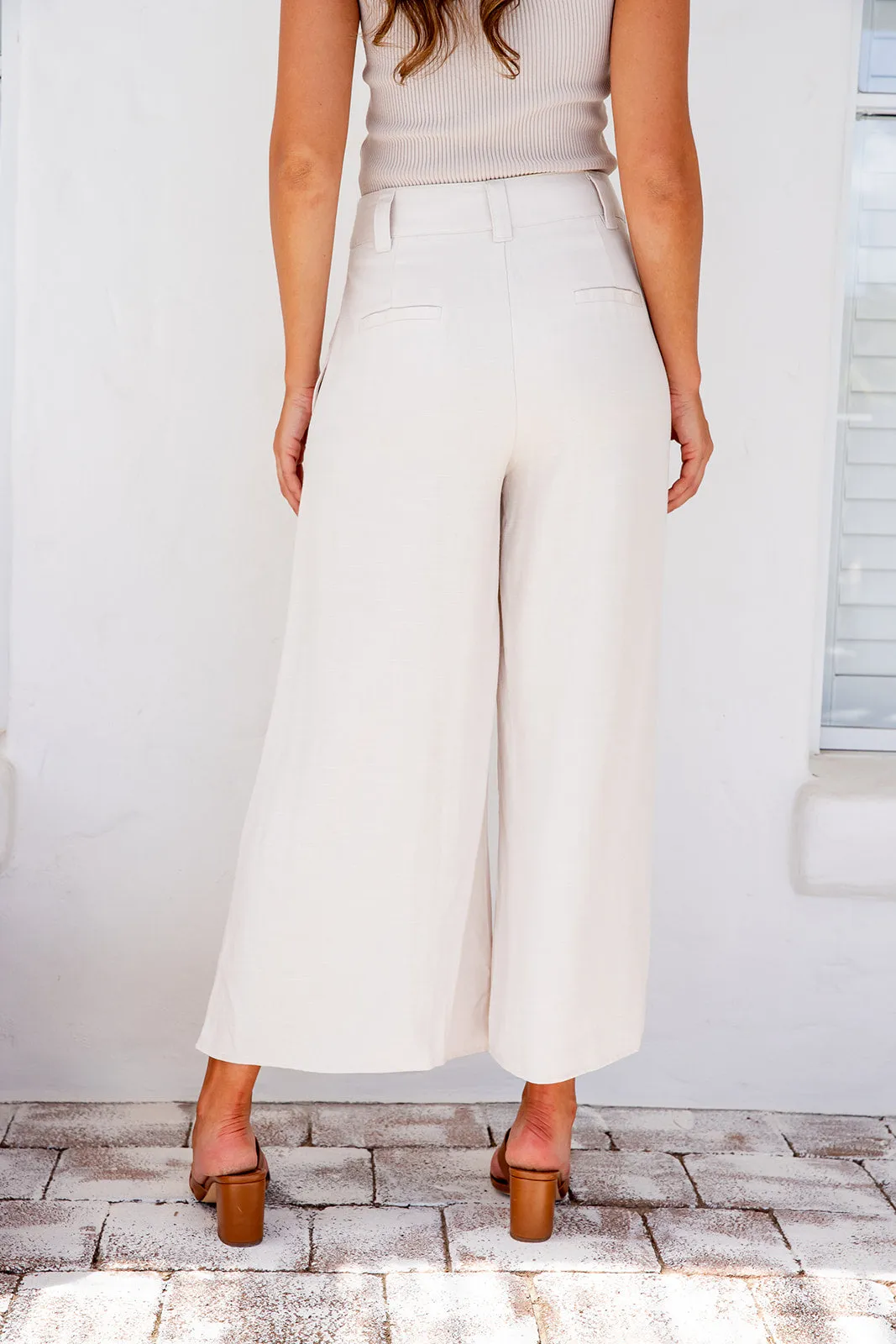 Gliston Pants - Beige