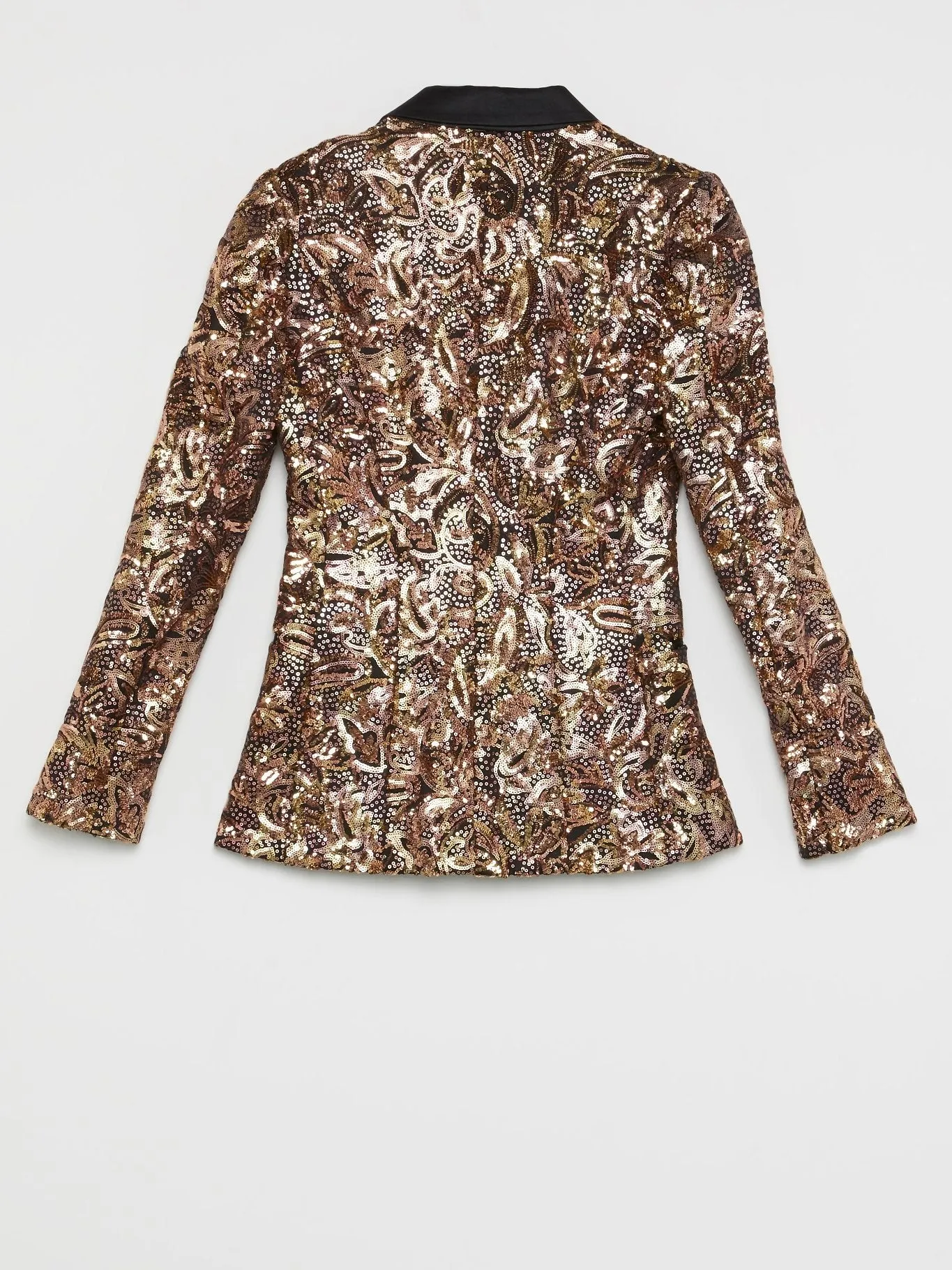 Gold Victorian Sequin Jacket