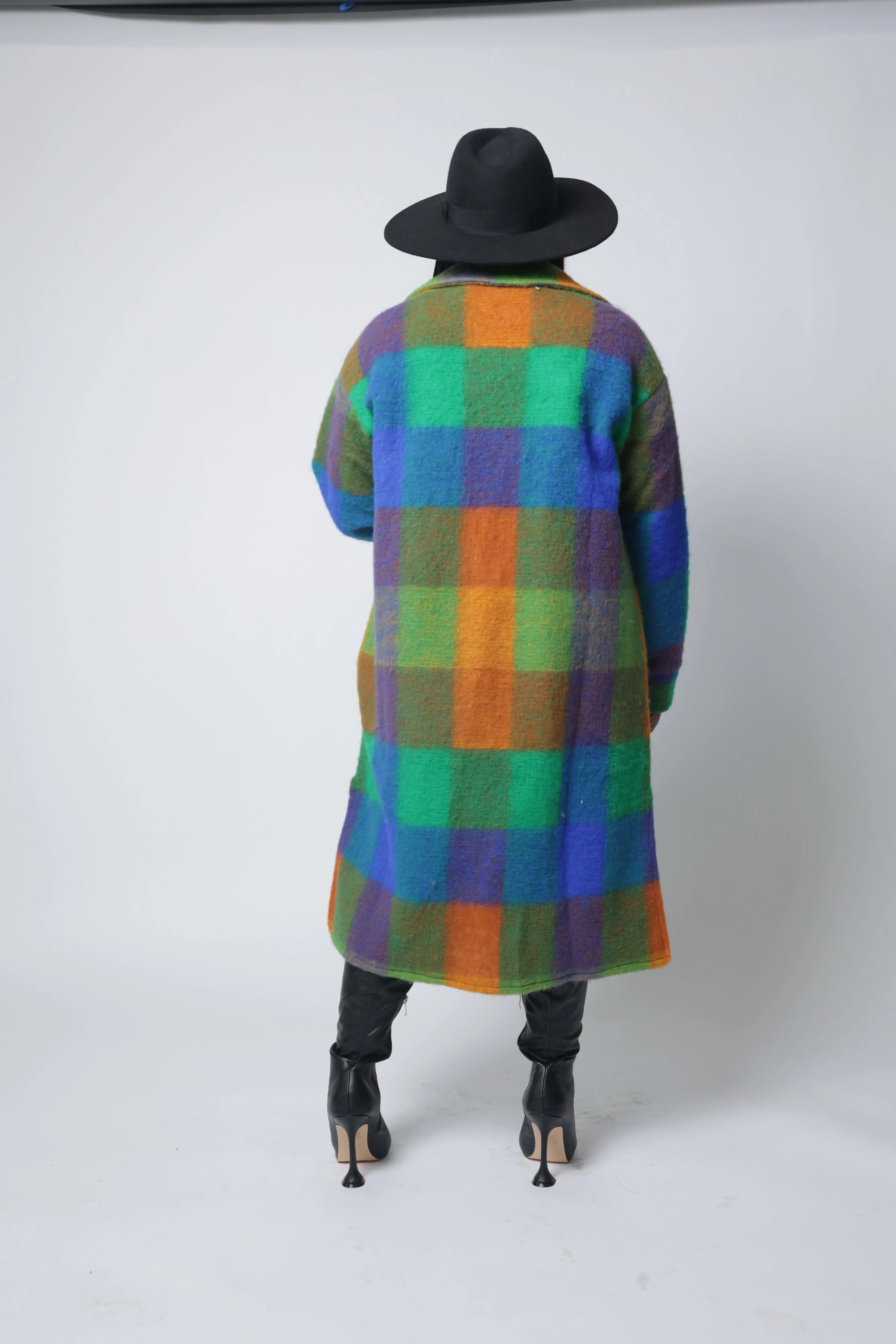 Green Plaid Shacket