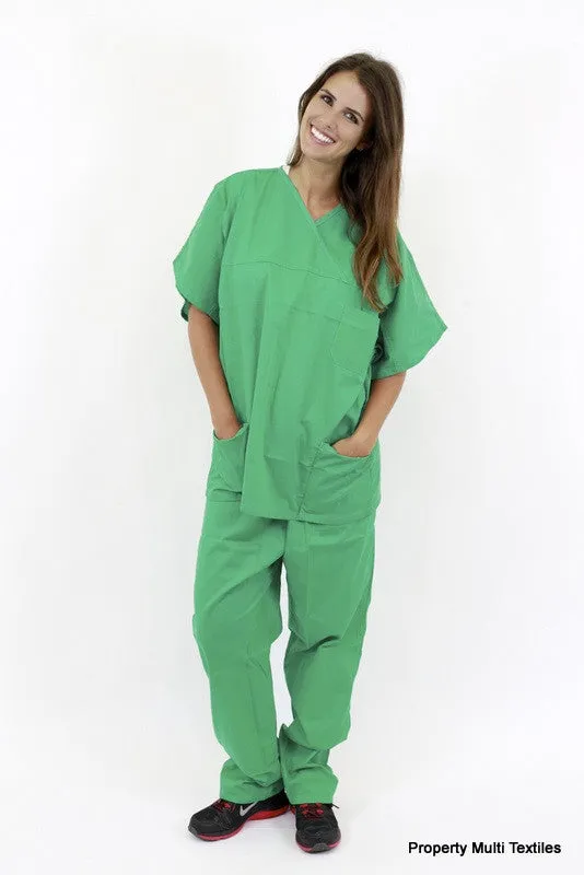 Green Scrub Shirt and Pant Sets