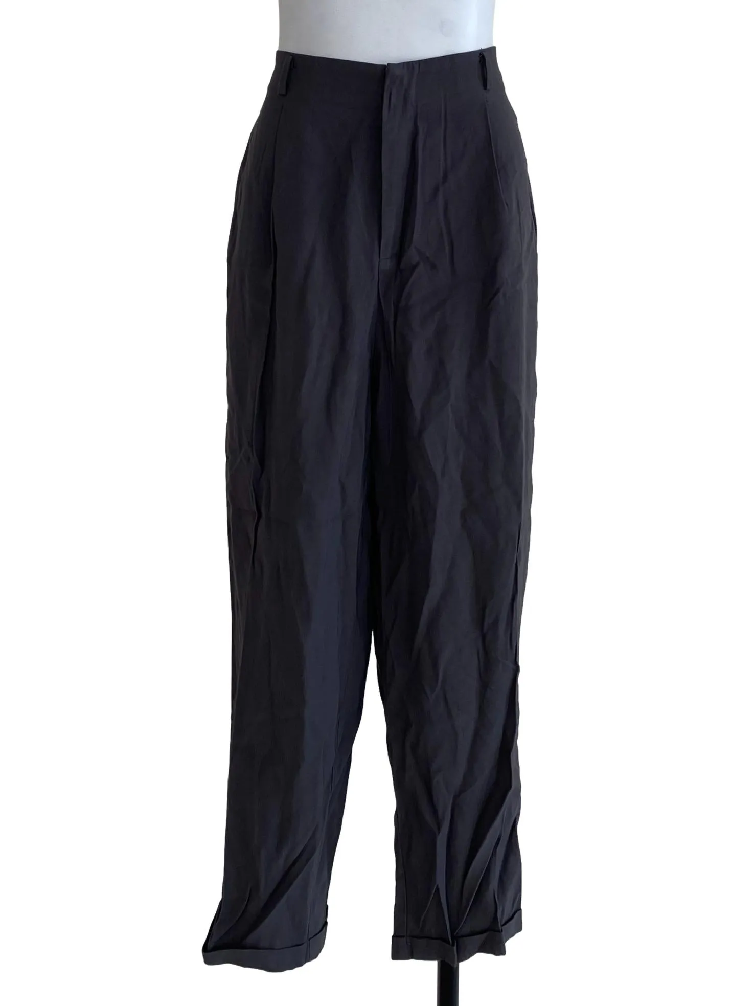 Grey Plain Long Pants