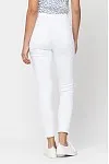 High Rise Distress Ankle Skinny