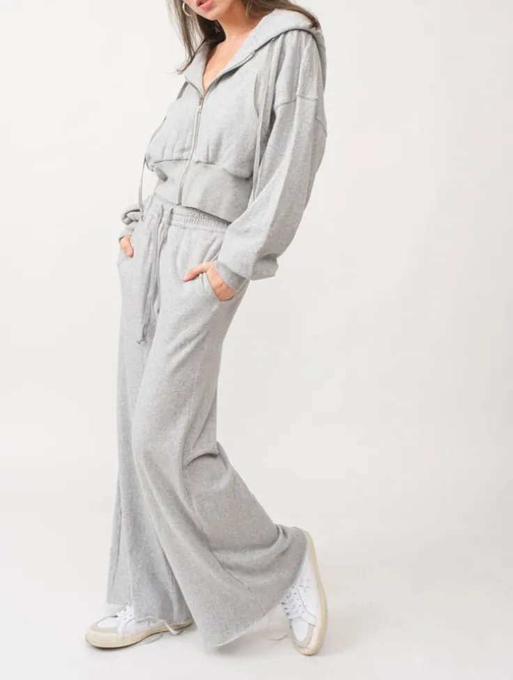 High Rise Flare Sweatpants