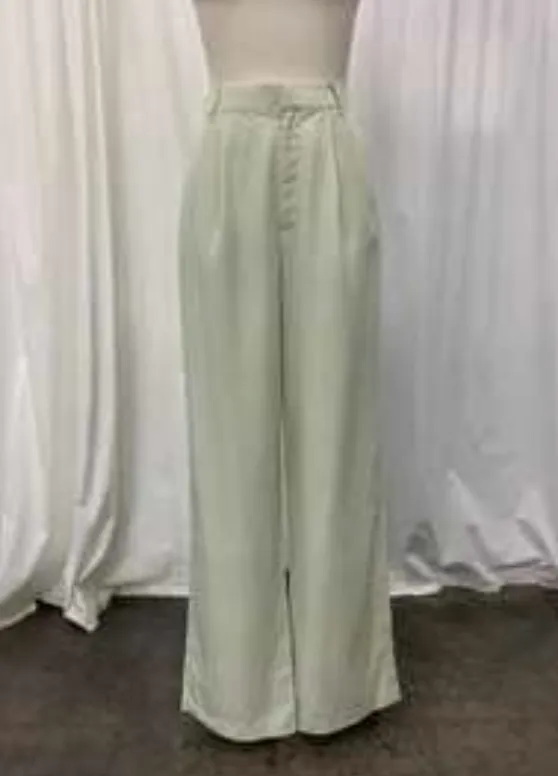 High Rise Single Pleat Trousers