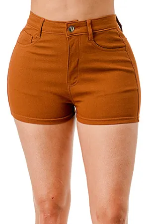 HIGH RISE STRETCH COLOR SHORTS(MMB4001R) <Bundle>