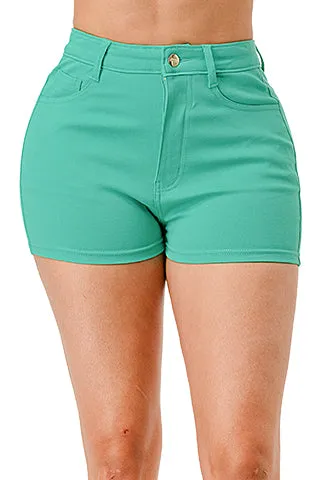 HIGH RISE STRETCH COLOR SHORTS(MMB4001R) <Bundle>