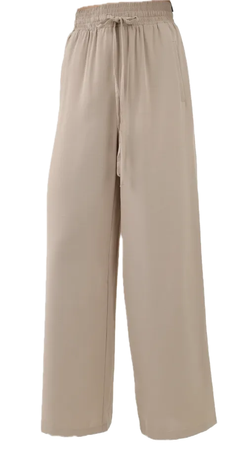 High Rise Utility Pants -Beige