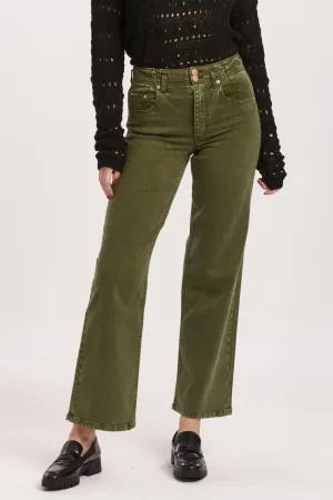 Holly High Rise Straight Jeans
