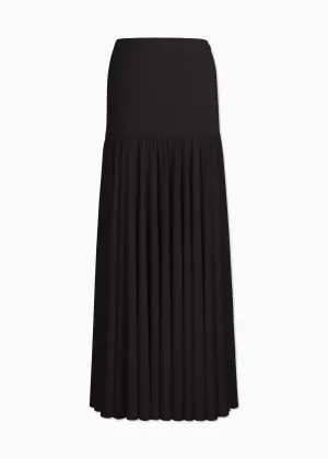 Jersey Flared Skirt