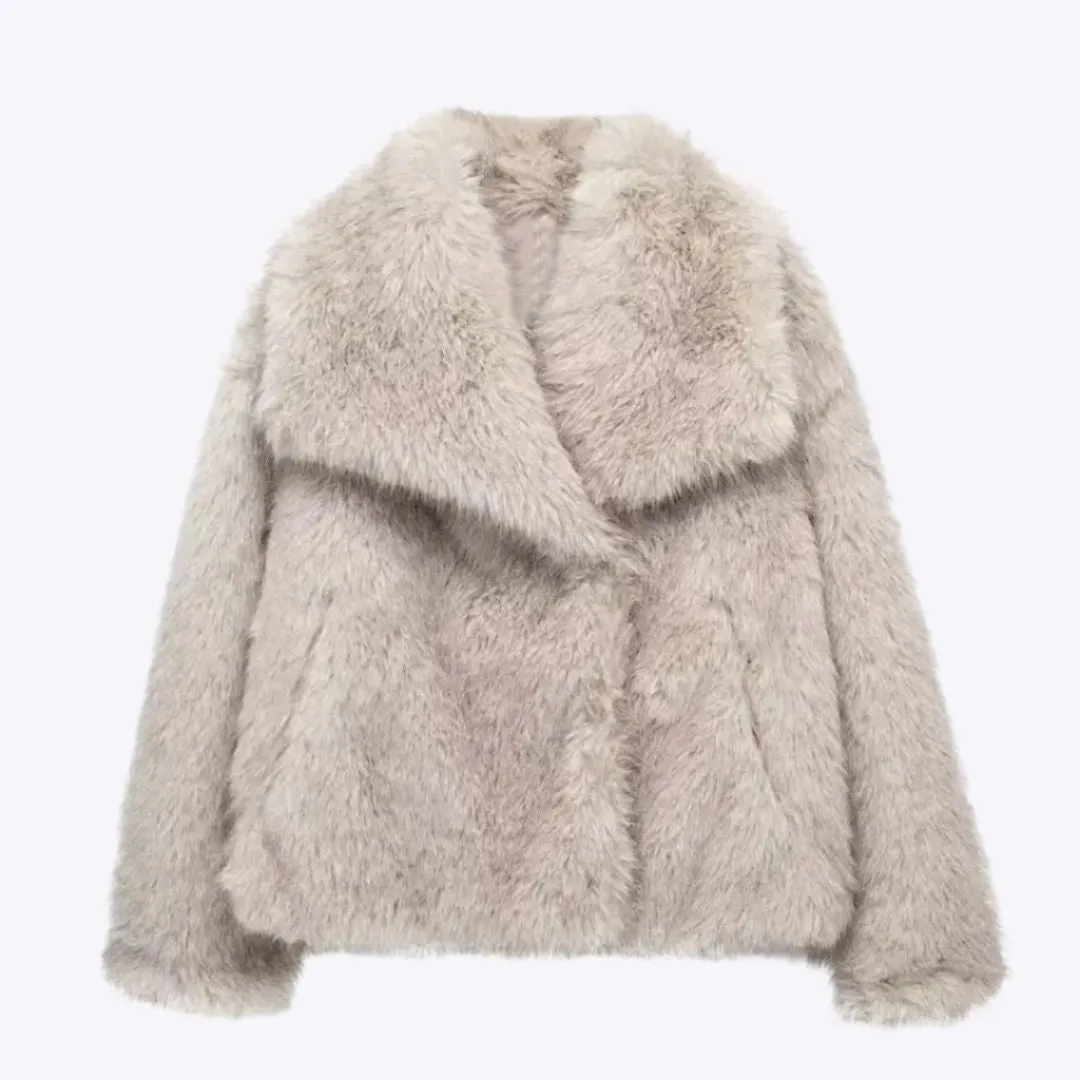 Kassia - Luxurious Soft Touch Woman's Fur Coat
