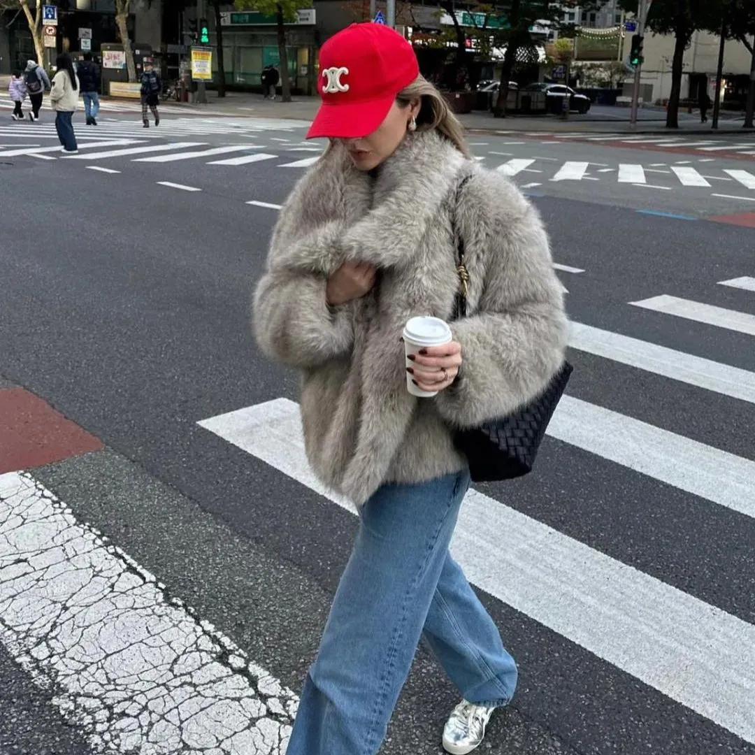 Kassia - Luxurious Soft Touch Woman's Fur Coat