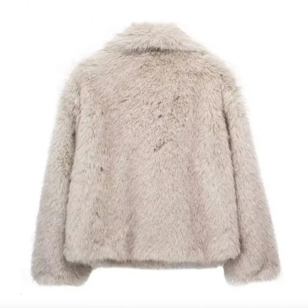 Kassia - Luxurious Soft Touch Woman's Fur Coat