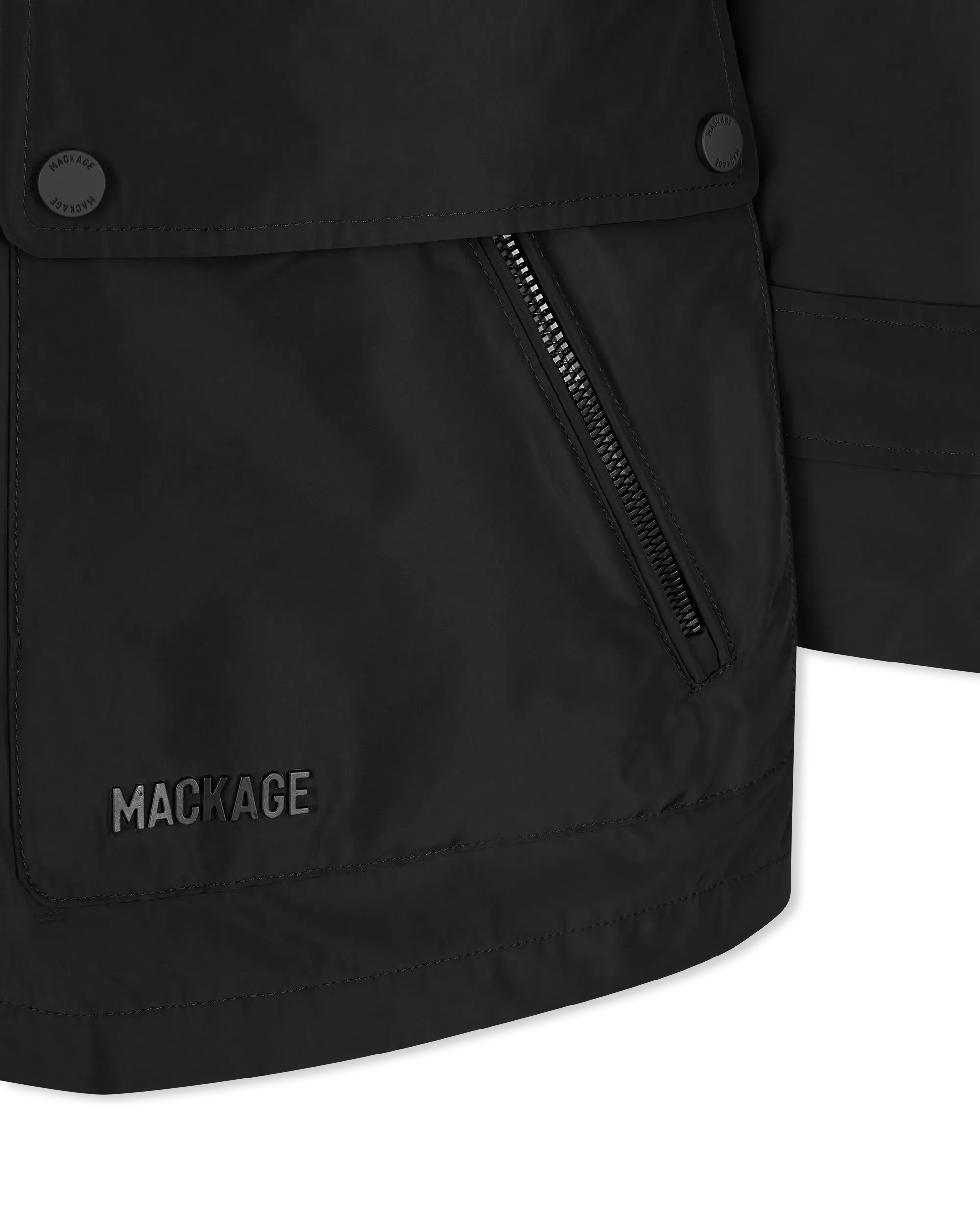 KERYN Medium-Length Rain Jacket