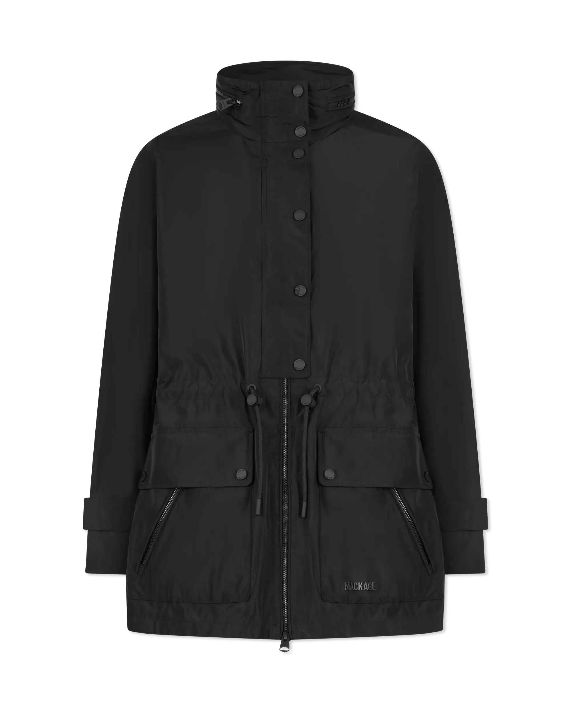 KERYN Medium-Length Rain Jacket
