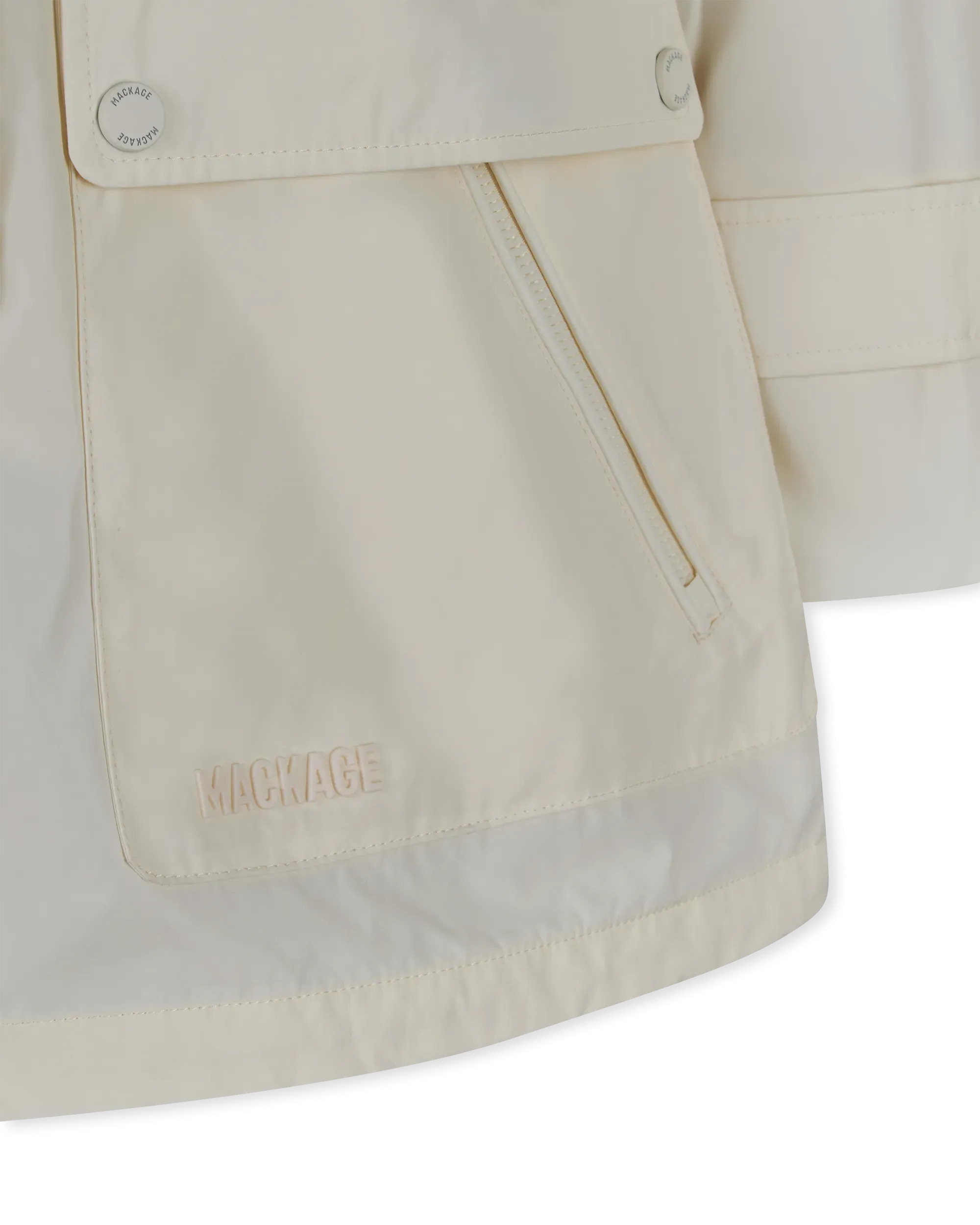 KERYN Medium-Length Rain Jacket