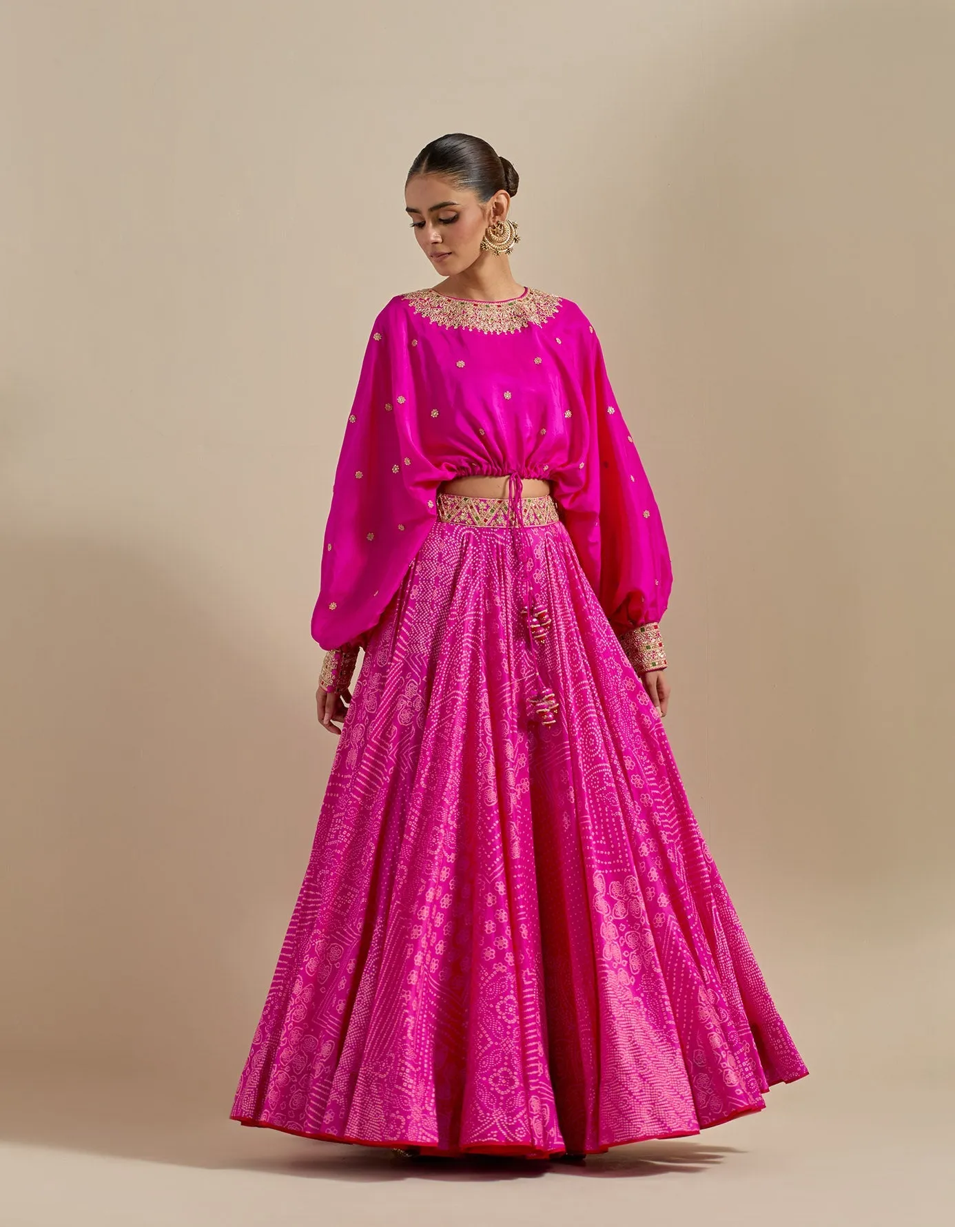 Kumari Skirt Set - Pink