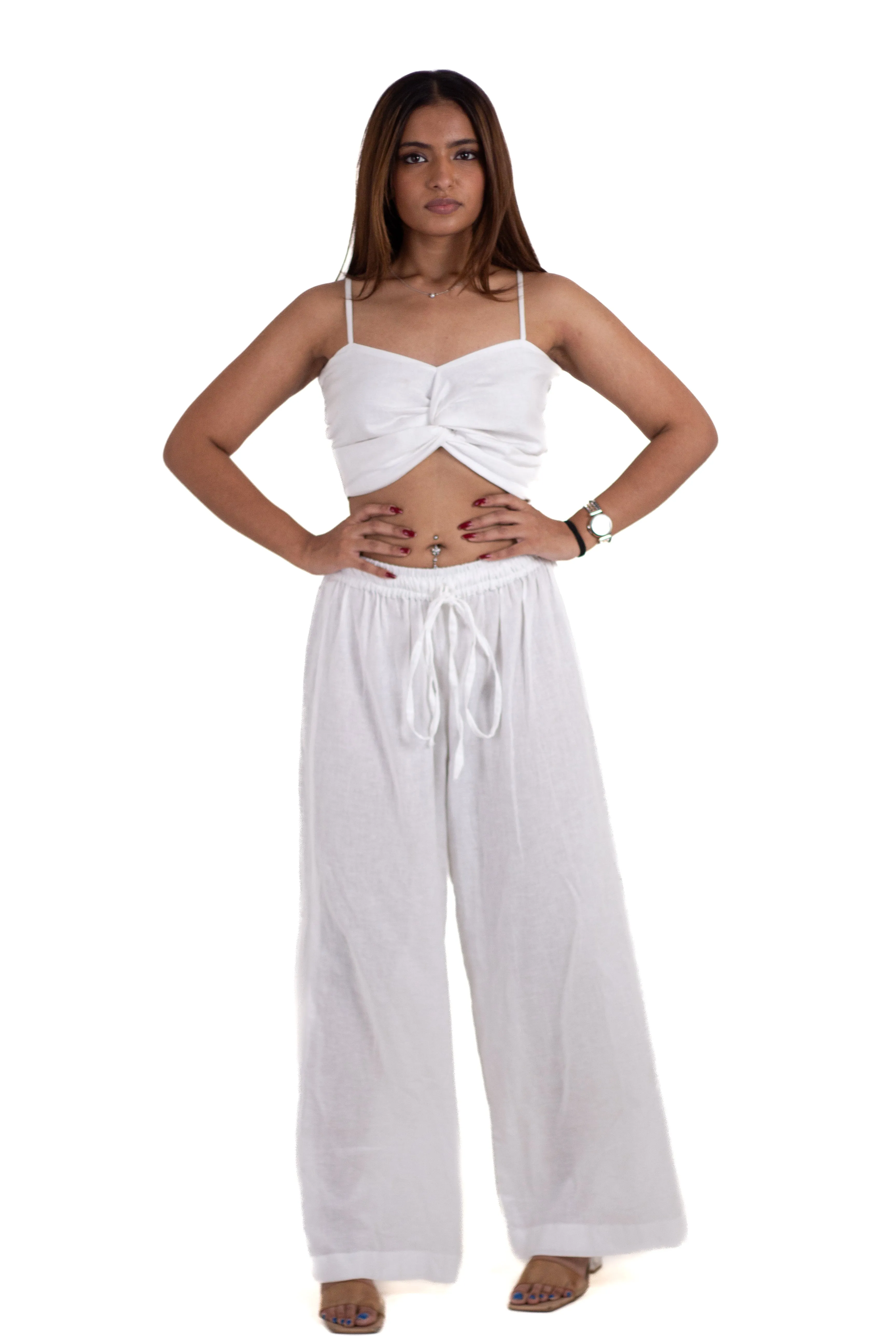 La Dolce Vita White PJs