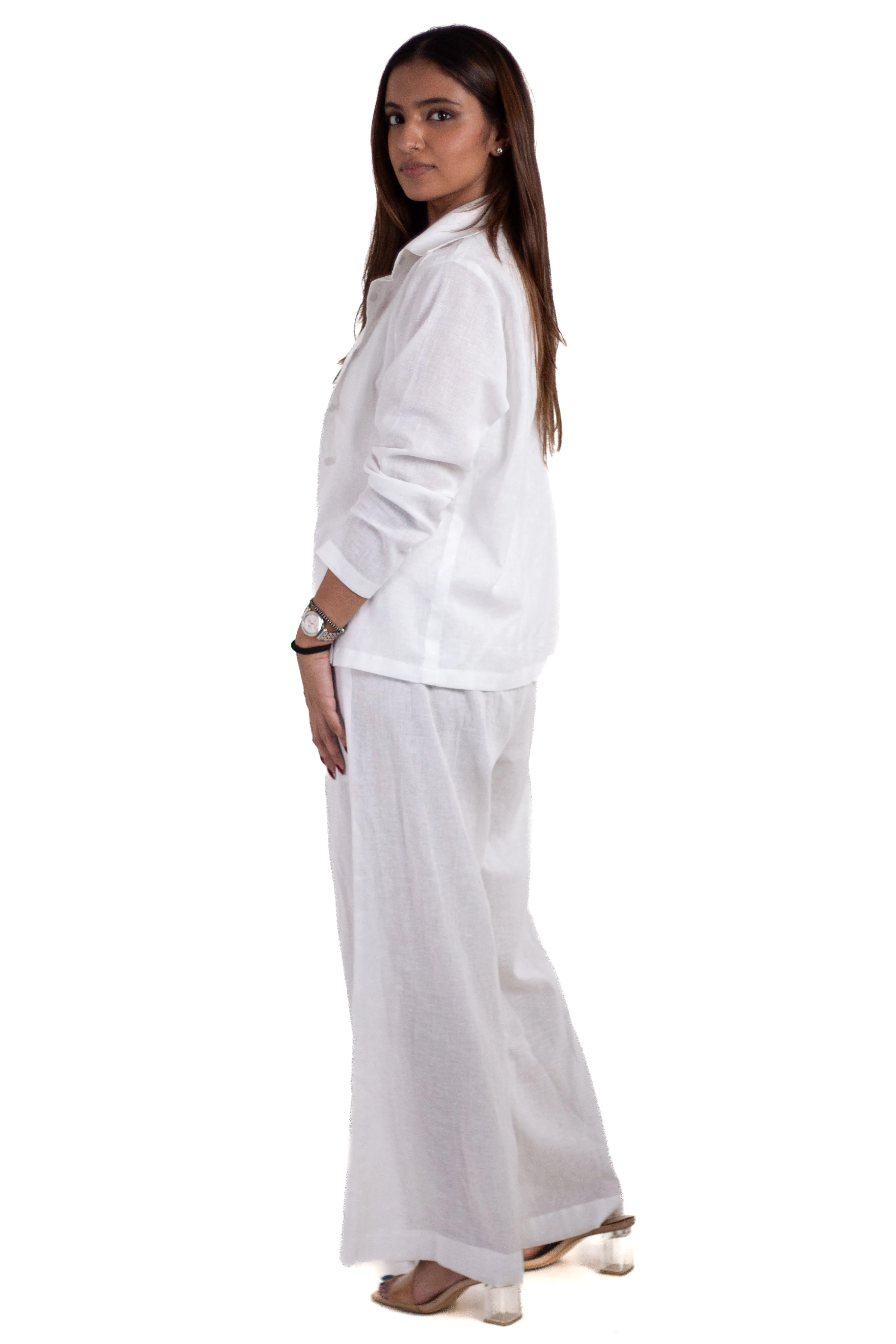 La Dolce Vita White PJs