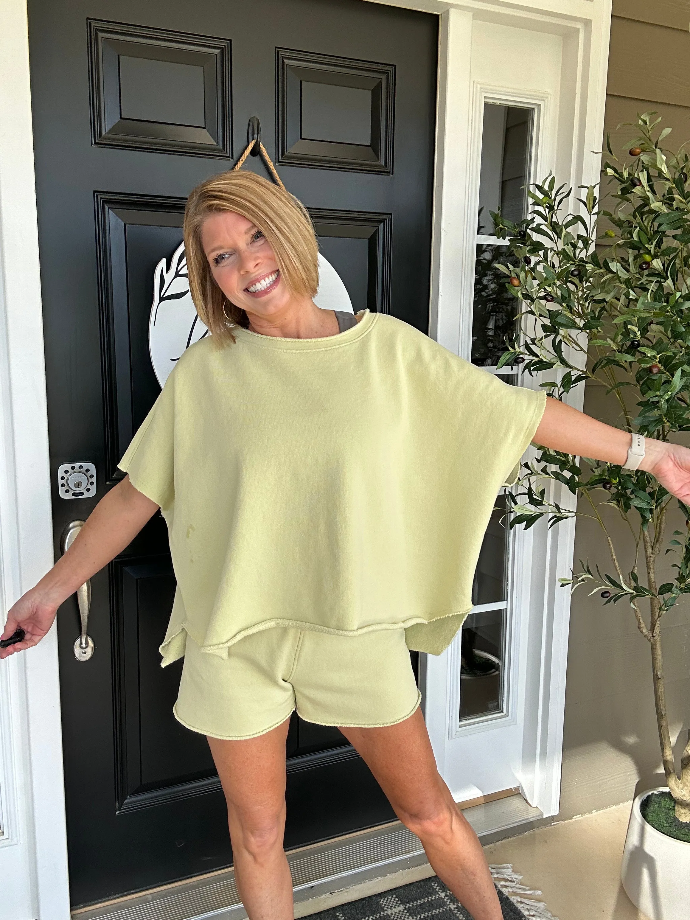 *LAST ONE* Malibu 2 Piece Set | Lemon-Lime