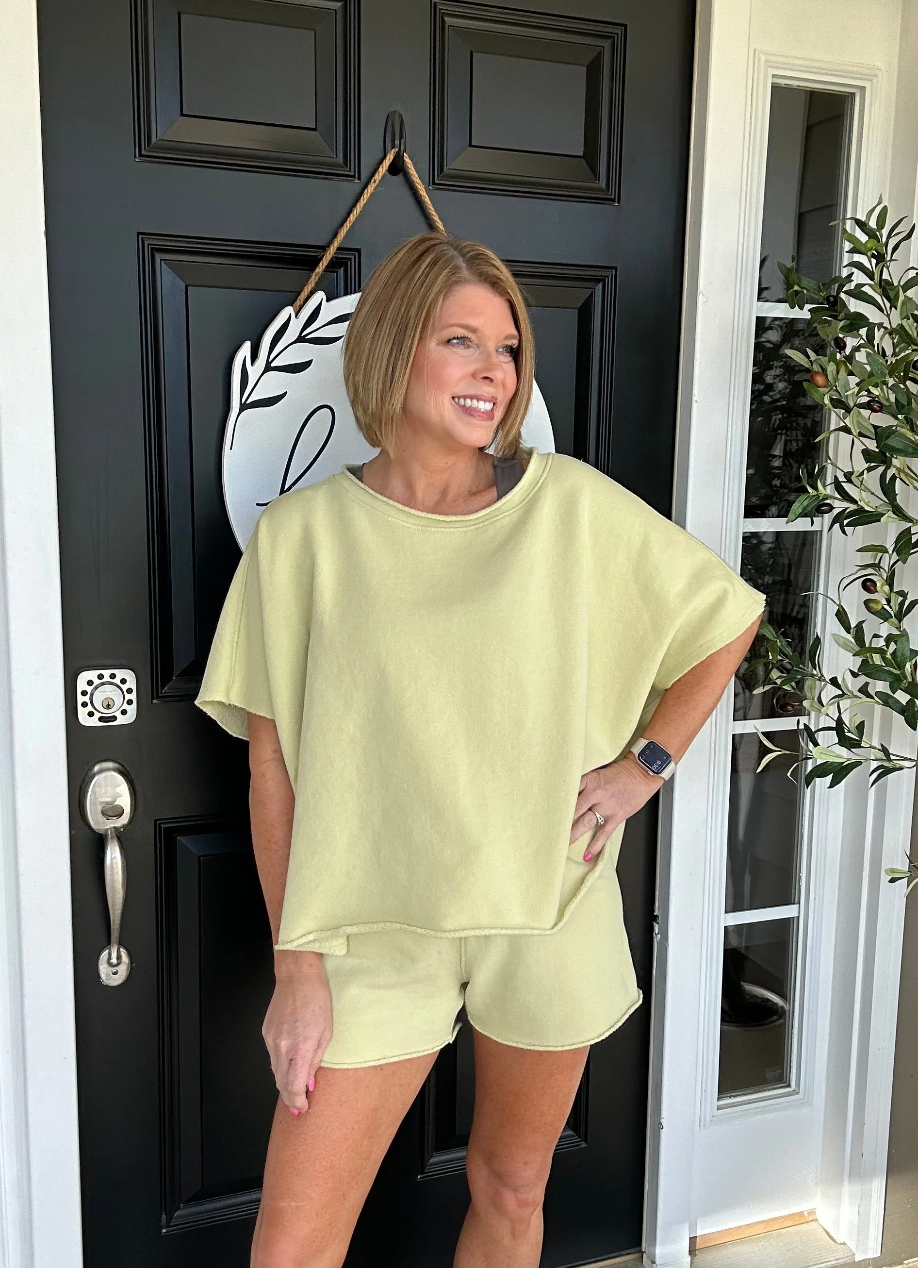 *LAST ONE* Malibu 2 Piece Set | Lemon-Lime