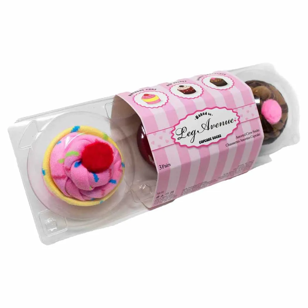 Leg Avenue Cupcake Sock Gift Set