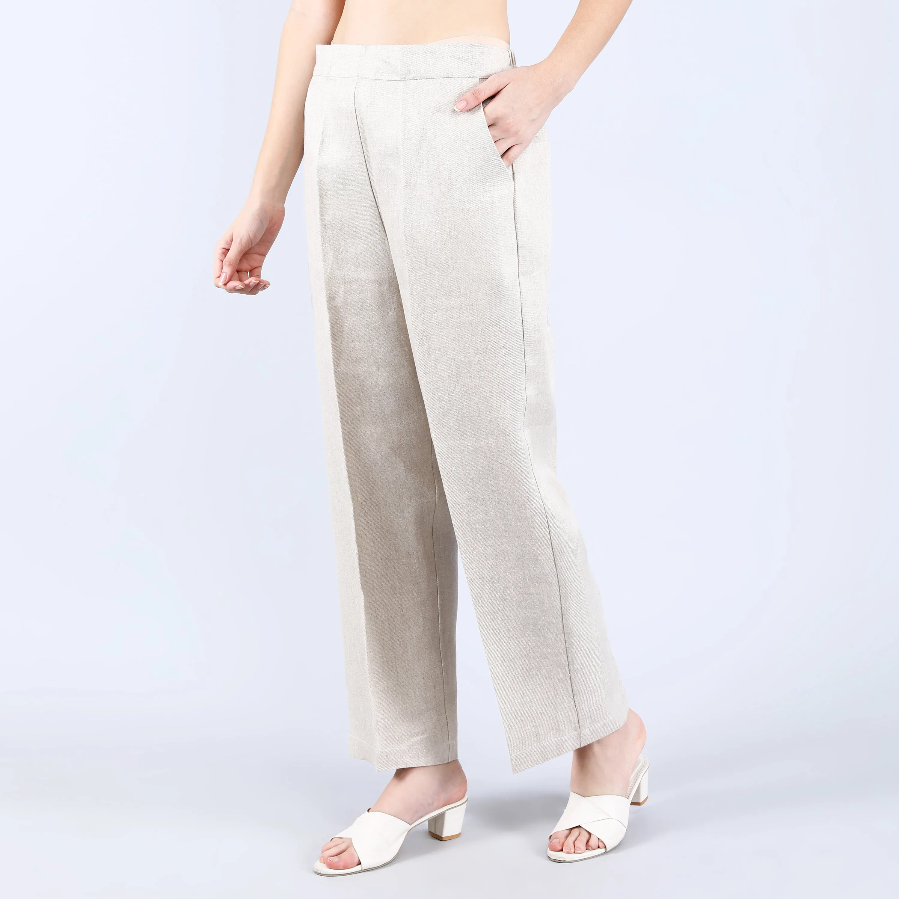 Light Beige Twill Pant