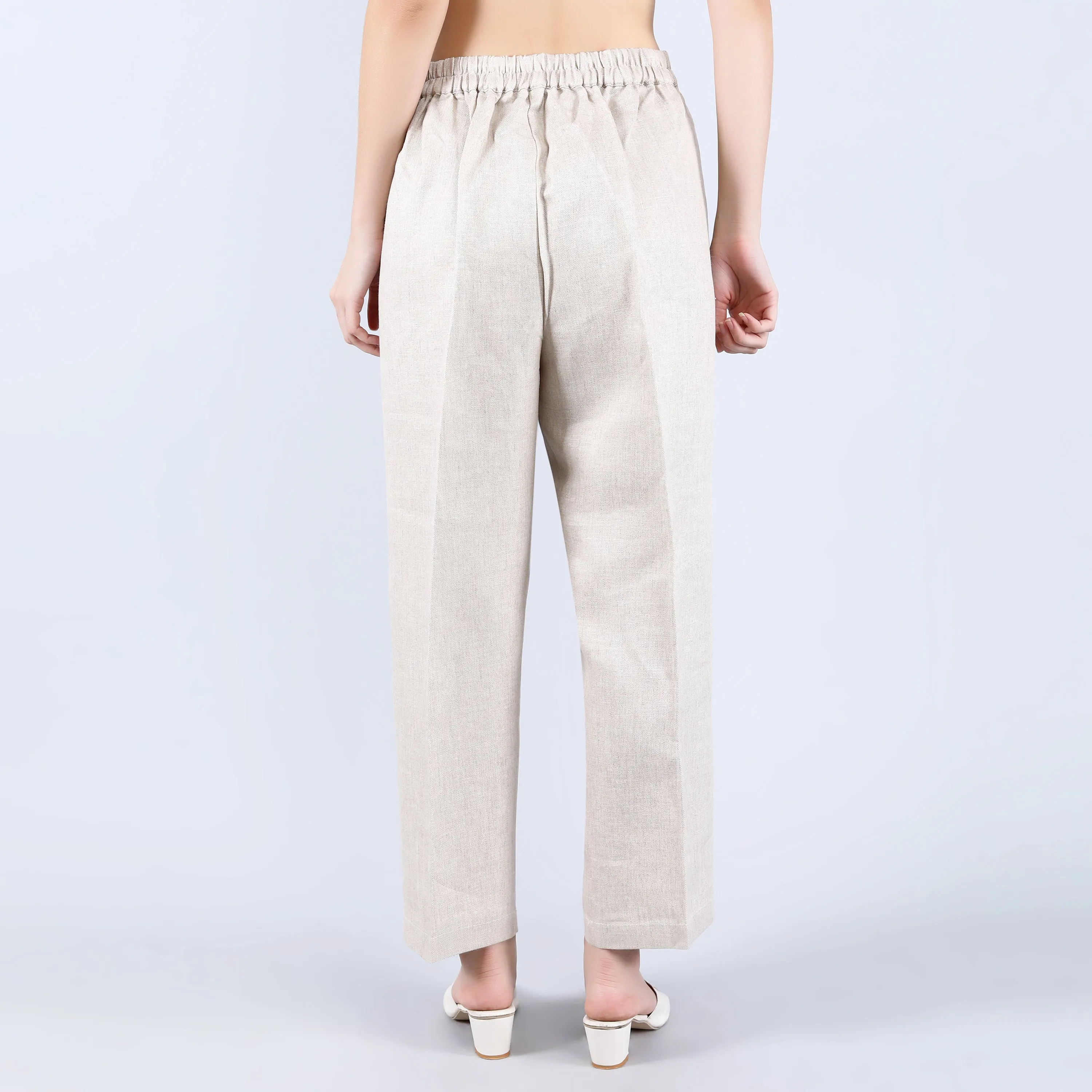 Light Beige Twill Pant