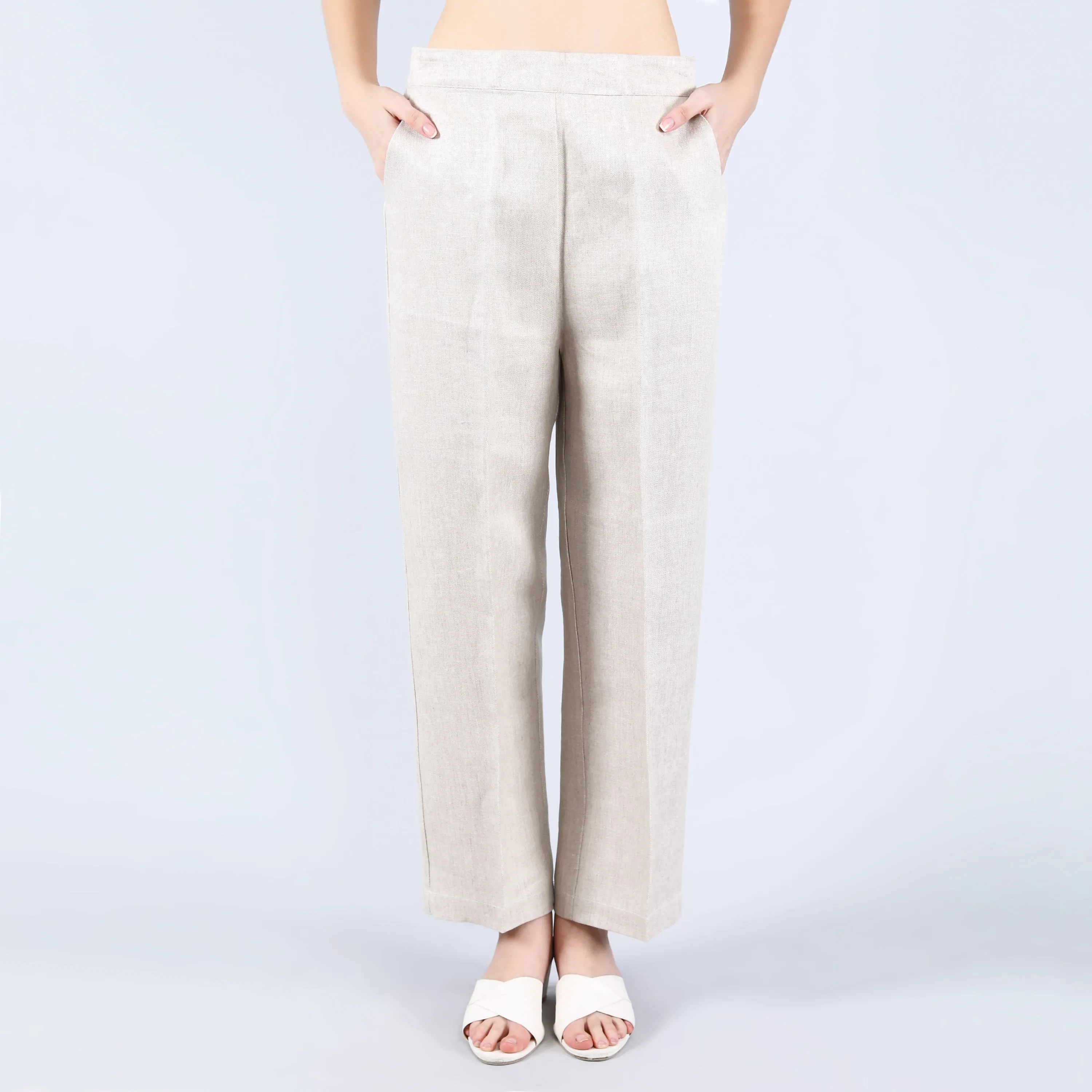 Light Beige Twill Pant