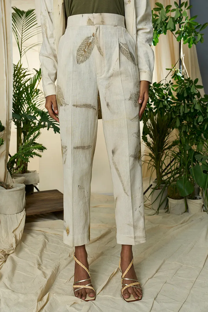Live Leafy Khadi Overlay Set