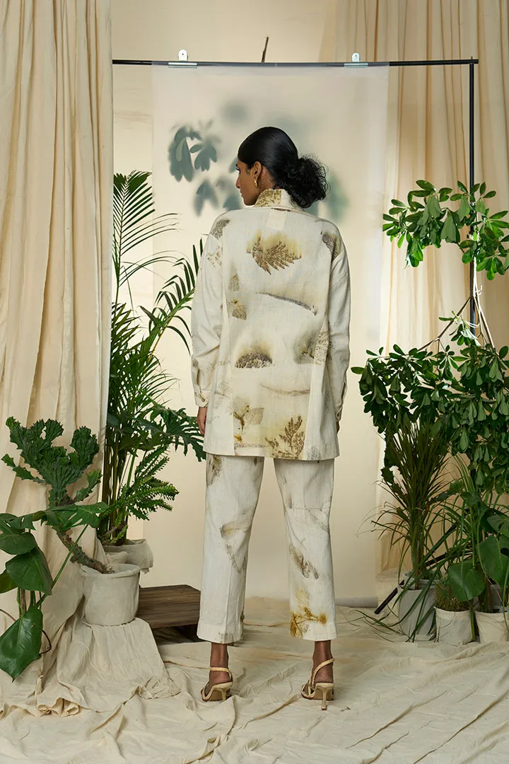 Live Leafy Khadi Overlay Set