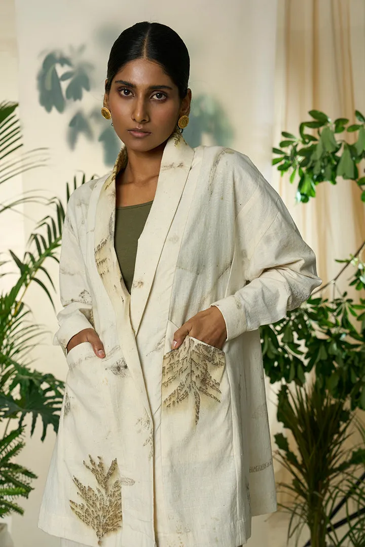 Live Leafy Khadi Overlay Set