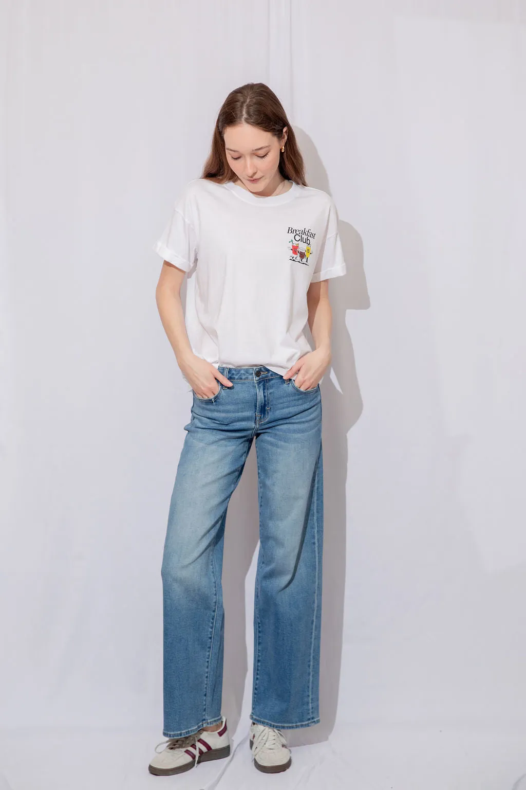 Logan Mid Rise Dad Jean
