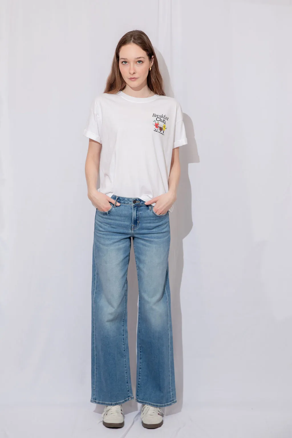 Logan Mid Rise Dad Jean