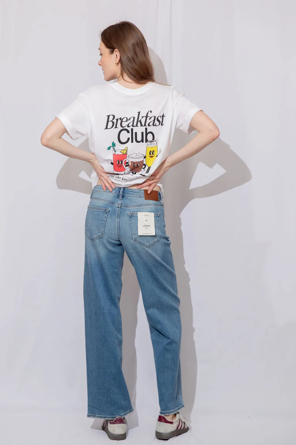 Logan Mid Rise Dad Jean